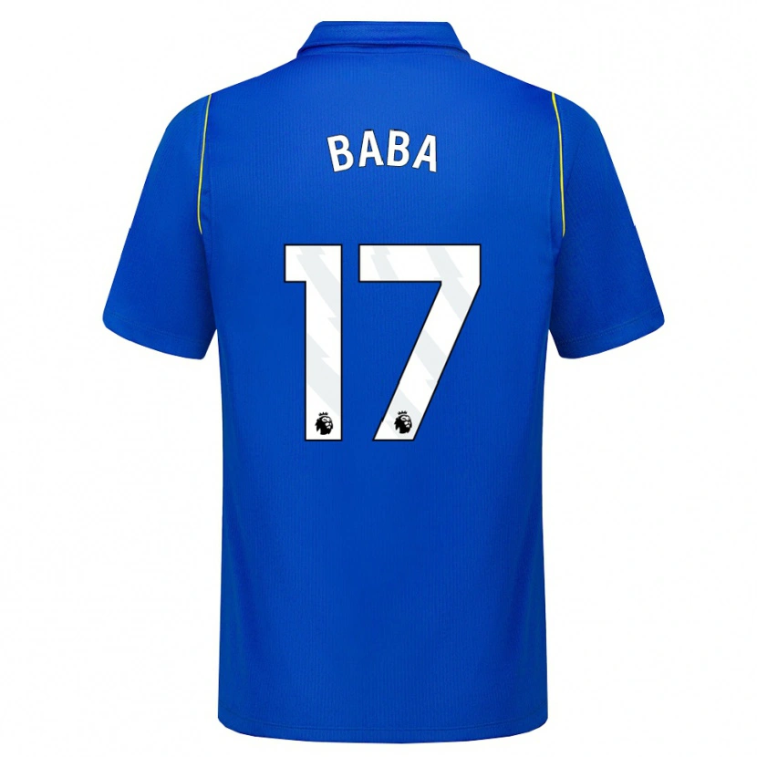 Danxen Women Abdul-Rahman Baba #17 Blue Yellow Home Jersey 2026/27 T-Shirt