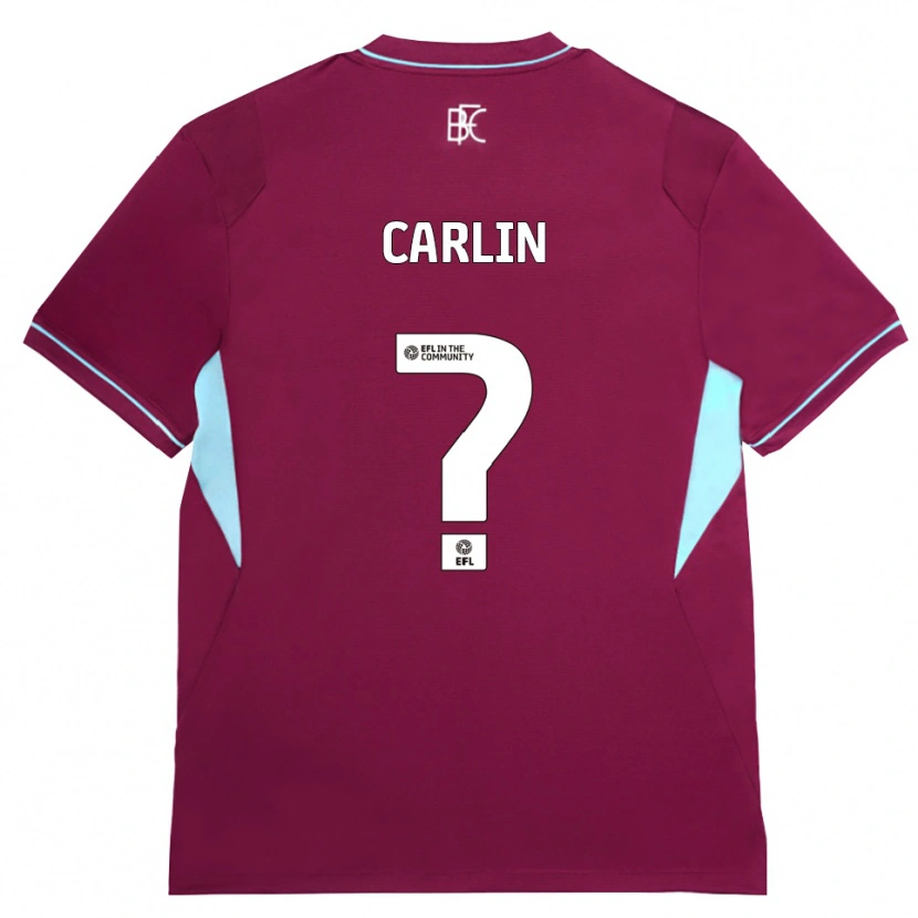 Danxen Women Logan Carlin #0 Burgundy Green Home Jersey 2026/27 T-Shirt