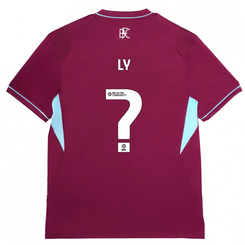 Danxen Women Brandon Ly #0 Burgundy Green Home Jersey 2026/27 T-Shirt