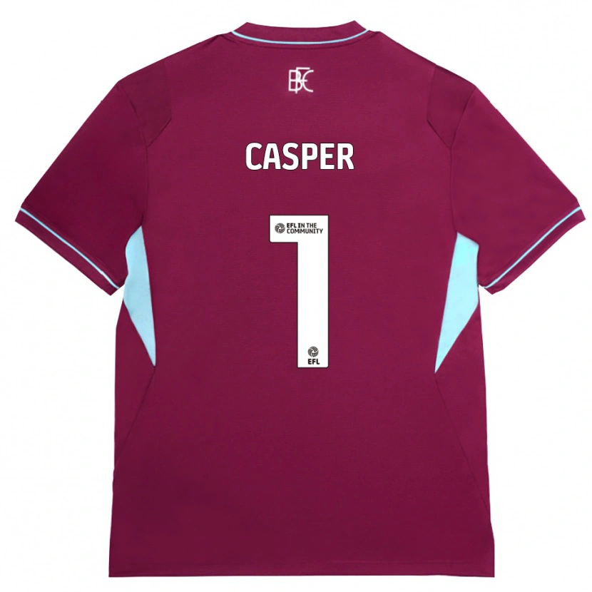 Danxen Women Charlie Casper #1 Burgundy Green Home Jersey 2026/27 T-Shirt