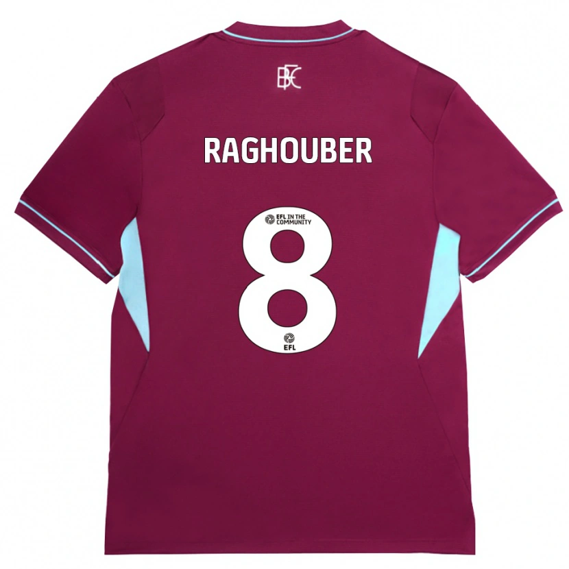 Danxen Women Ugo Raghouber #8 Burgundy Green Home Jersey 2026/27 T-Shirt