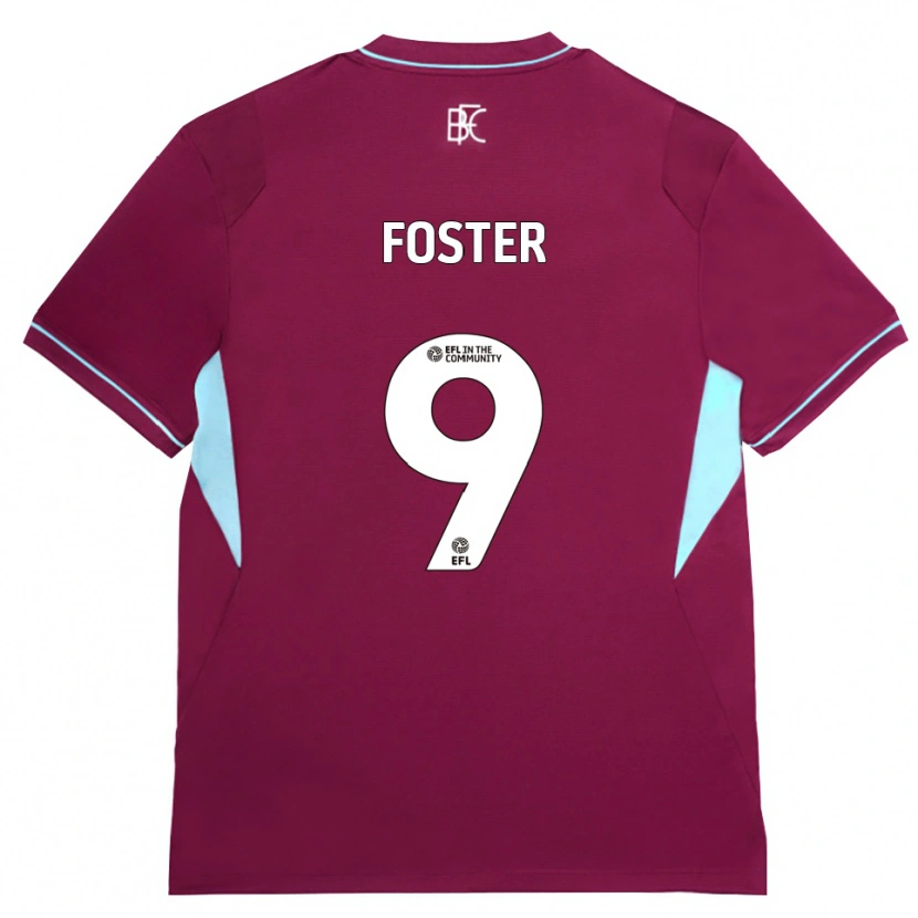 Danxen Women Lyle Foster #9 Burgundy Green Home Jersey 2026/27 T-Shirt