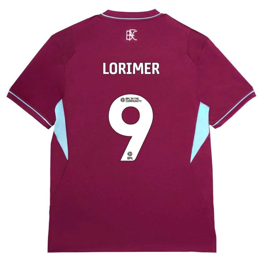 Danxen Women Archie Lorimer #9 Burgundy Green Home Jersey 2026/27 T-Shirt