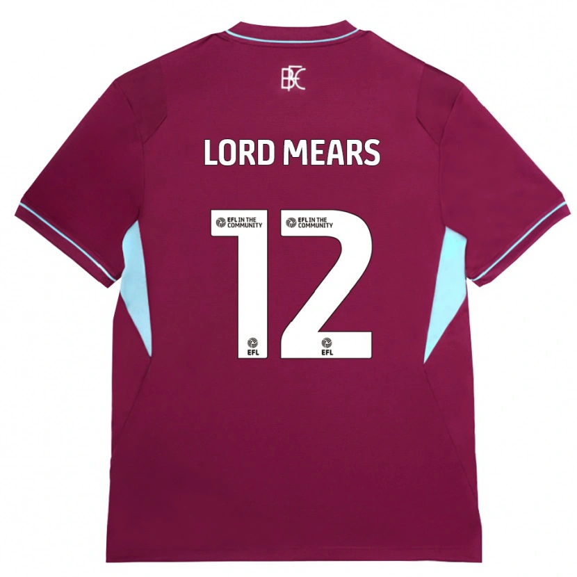 Danxen Women Rhema Lord-Mears #12 Burgundy Green Home Jersey 2026/27 T-Shirt
