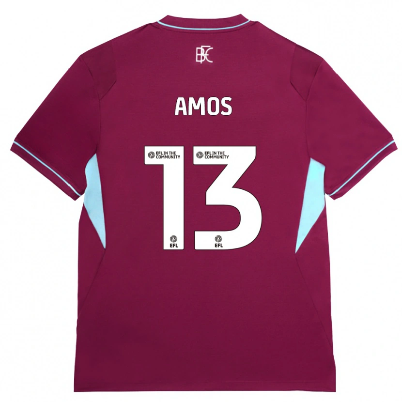 Danxen Women Ben Amos #13 Burgundy Green Home Jersey 2026/27 T-Shirt