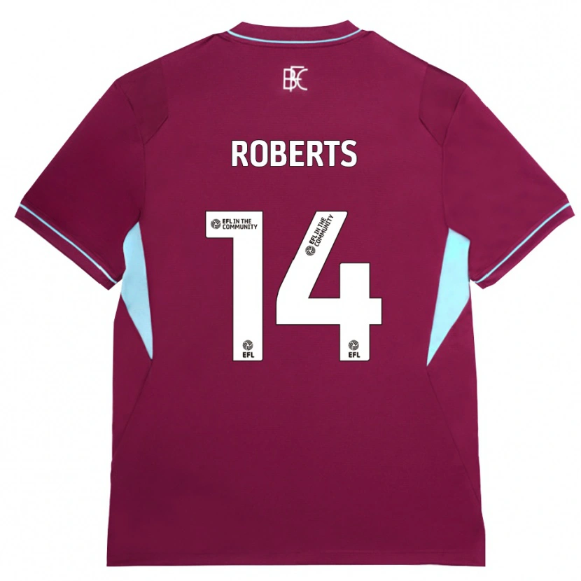 Danxen Women Connor Roberts #14 Burgundy Green Home Jersey 2026/27 T-Shirt