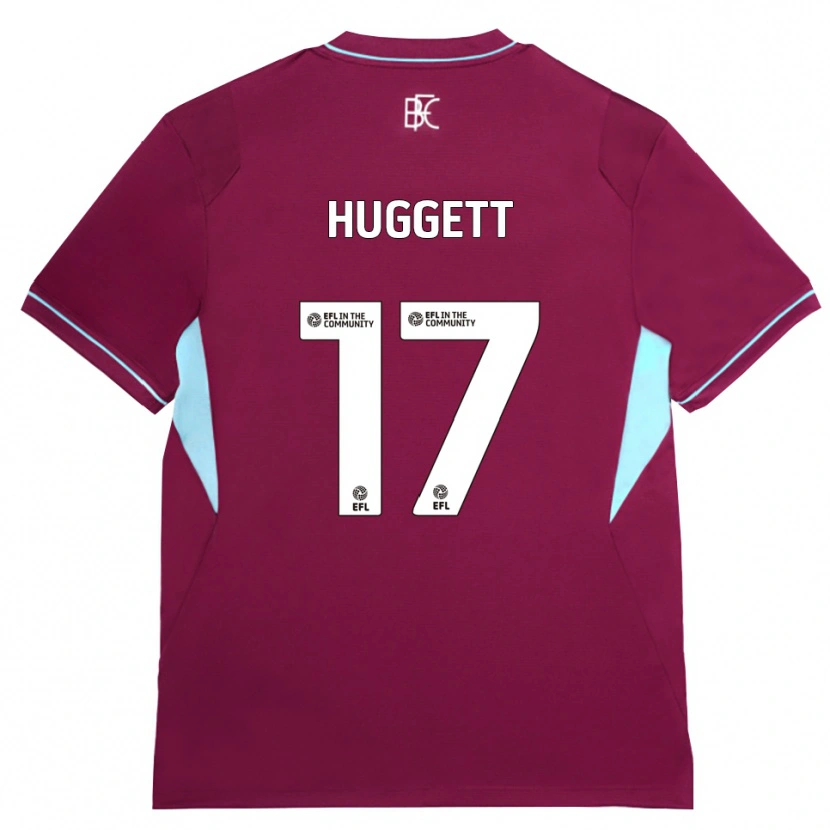 Danxen Women Aiden Huggett #17 Burgundy Green Home Jersey 2026/27 T-Shirt