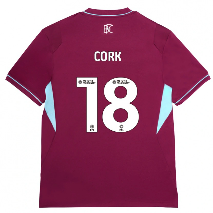 Danxen Women Jack Cork #18 Burgundy Green Home Jersey 2026/27 T-Shirt