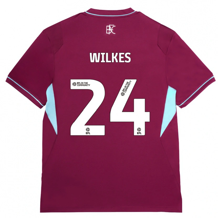 Danxen Women Tilly Wilkes #24 Burgundy Green Home Jersey 2026/27 T-Shirt