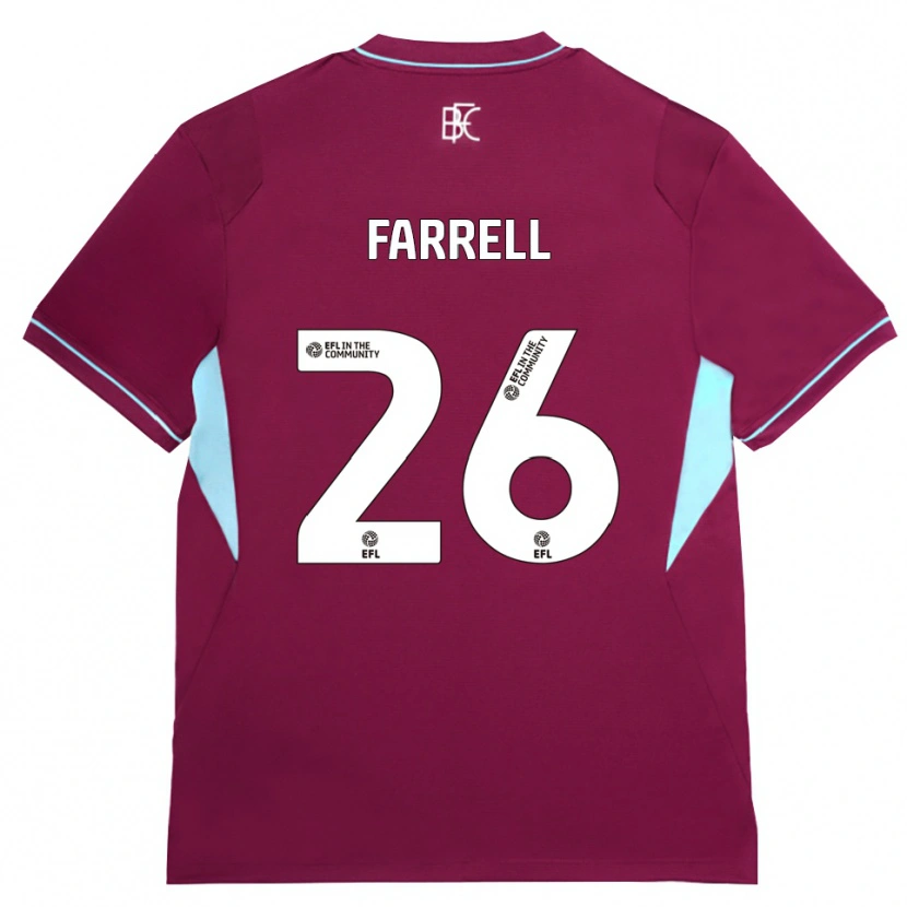Danxen Women Lucy Farrell #26 Burgundy Green Home Jersey 2026/27 T-Shirt