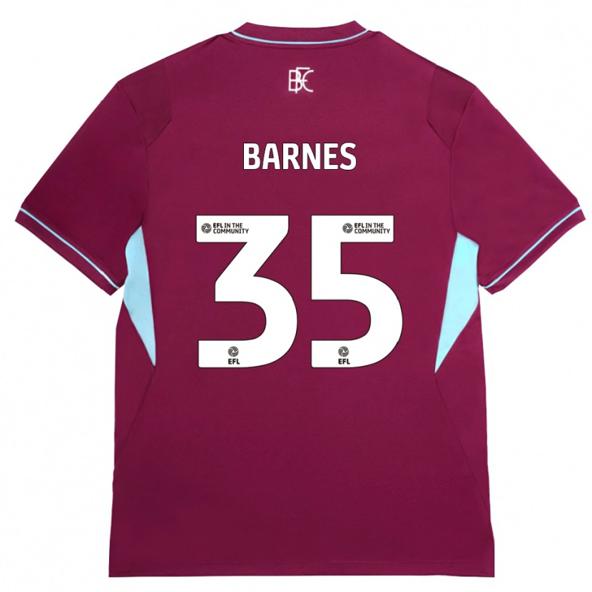 Danxen Women Ashley Barnes #35 Burgundy Green Home Jersey 2026/27 T-Shirt