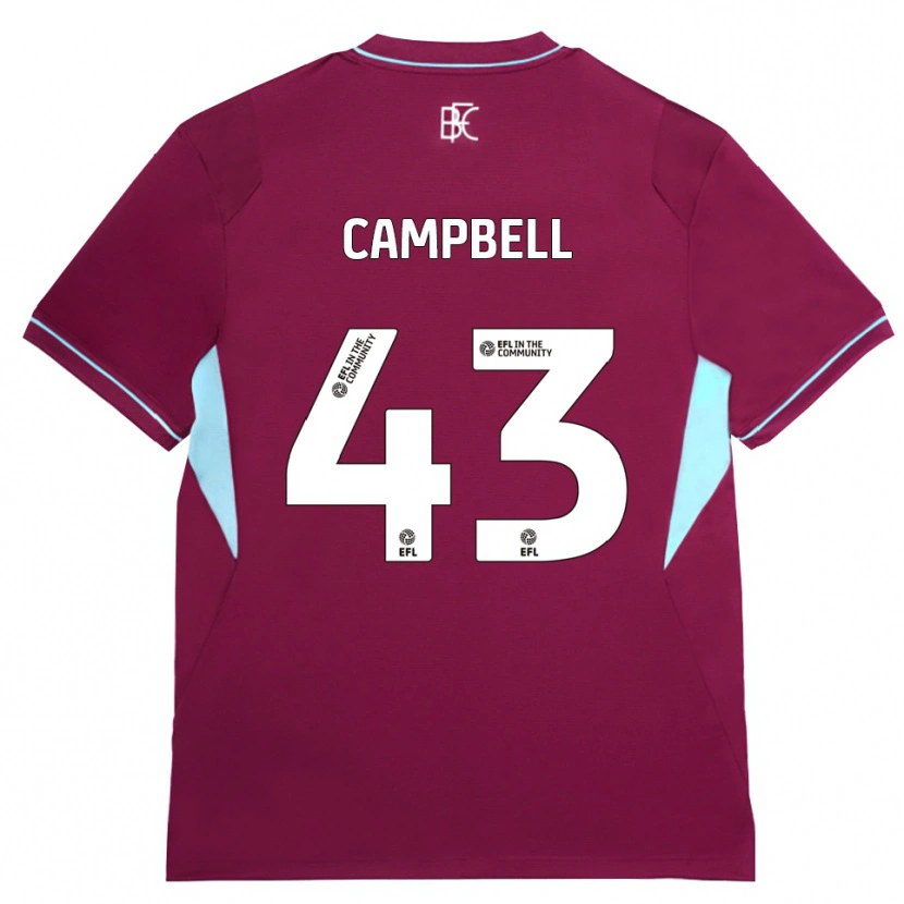 Danxen Women Murray Campbell #43 Burgundy Green Home Jersey 2026/27 T-Shirt