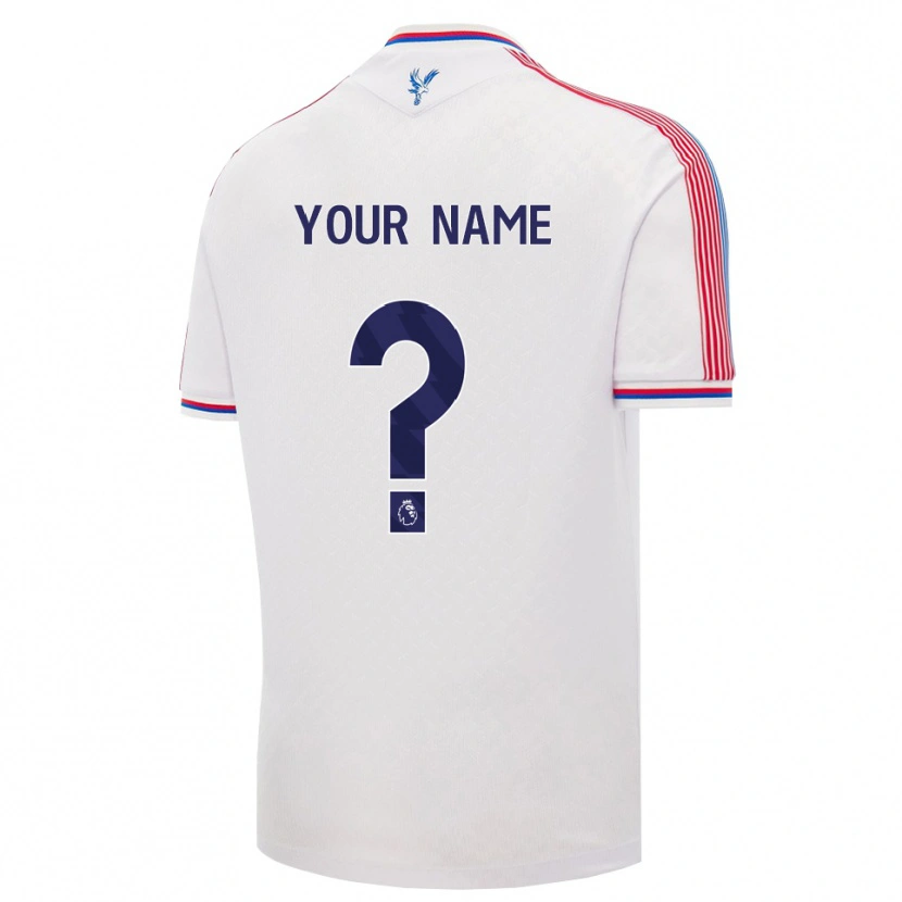 Danxen Women Your Name #0 White Red Blue Home Jersey 2026/27 T-Shirt