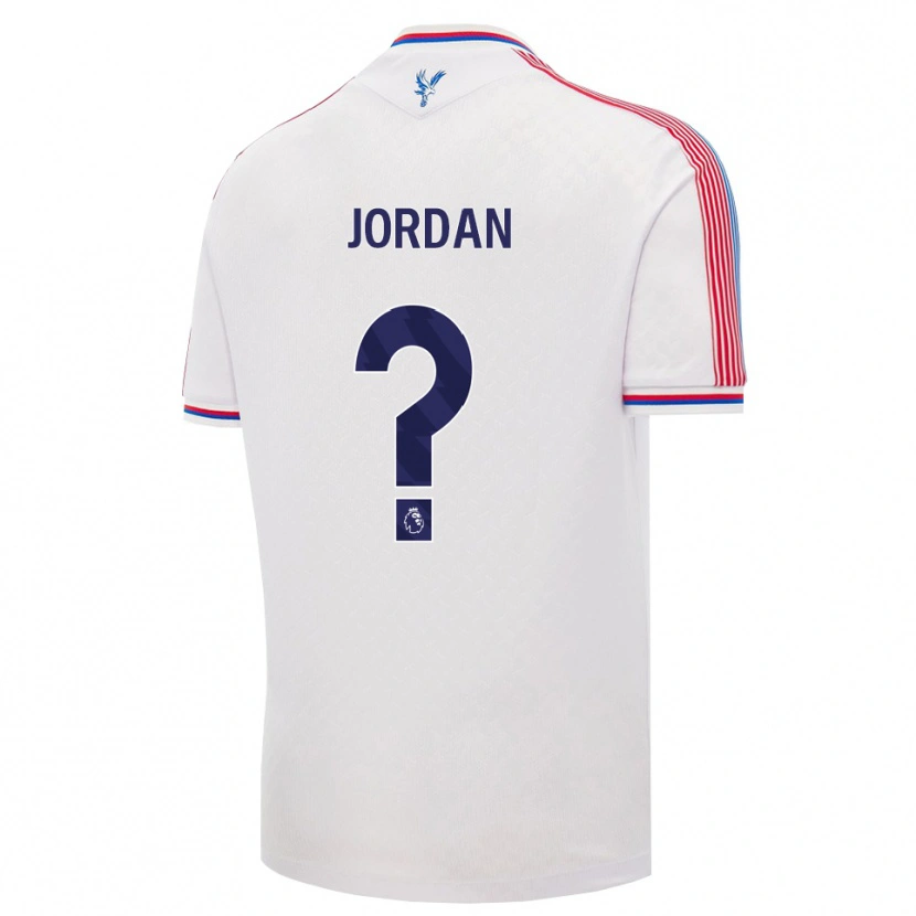 Danxen Women Jay-Emmanuel Jordan #0 White Red Blue Home Jersey 2026/27 T-Shirt