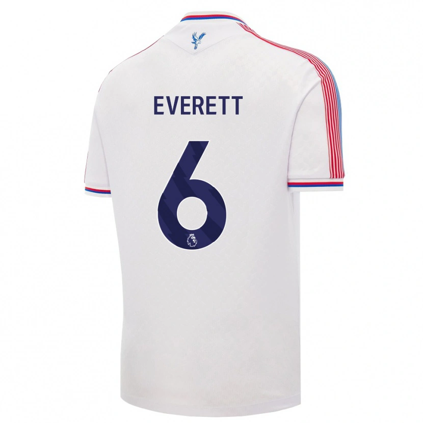 Danxen Women Aimee Everett #6 White Red Blue Home Jersey 2026/27 T-Shirt