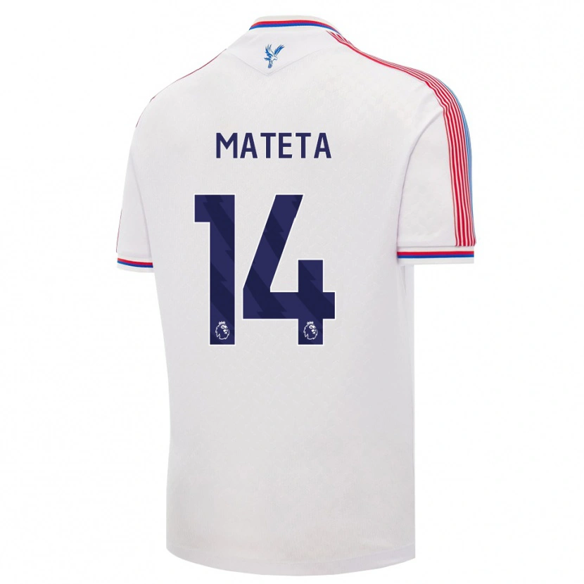 Danxen Women Jean-Philippe Mateta #14 White Red Blue Home Jersey 2026/27 T-Shirt