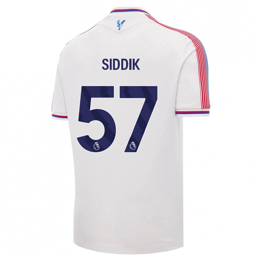 Danxen Women Cardo Siddik #57 White Red Blue Home Jersey 2026/27 T-Shirt