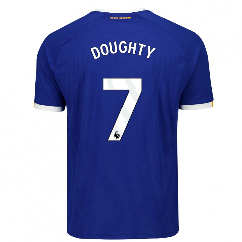 Danxen Women Jake Doughty #7 Blue White Yellow Home Jersey 2026/27 T-Shirt