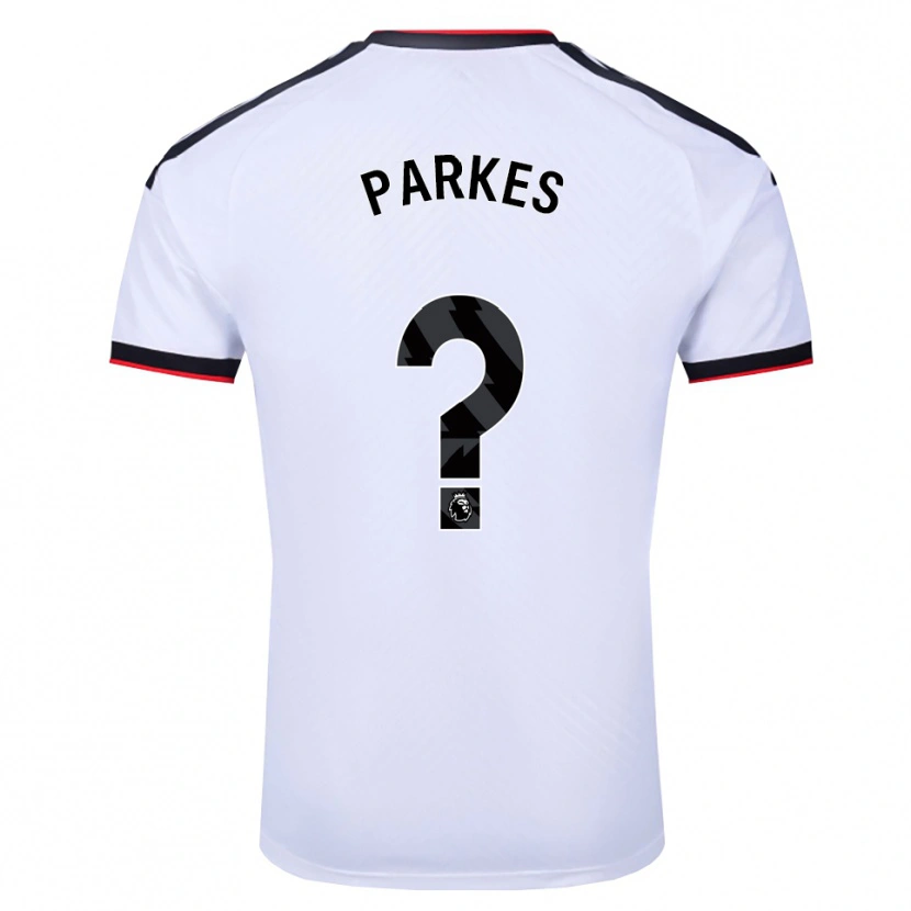 Danxen Women Stefan Parkes #0 White Black Red Home Jersey 2026/27 T-Shirt