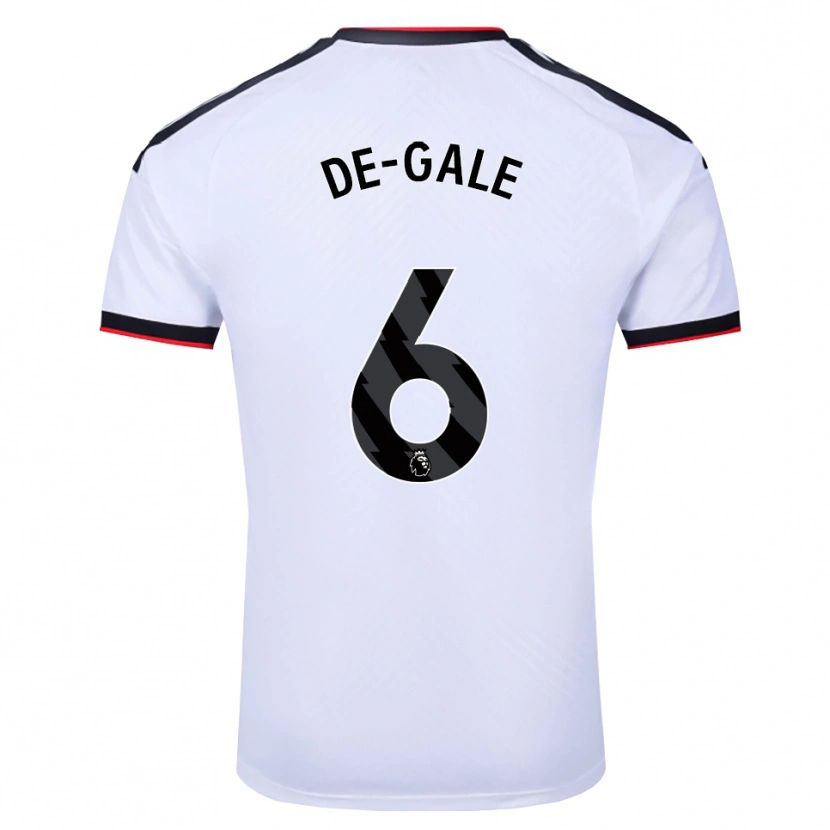 Danxen Women Dylan De-Gale #6 White Black Red Home Jersey 2026/27 T-Shirt