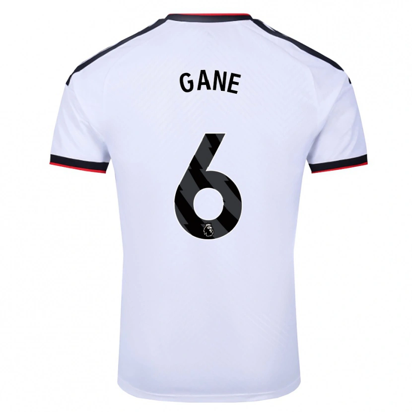 Danxen Women Evie Gane #6 White Black Red Home Jersey 2026/27 T-Shirt