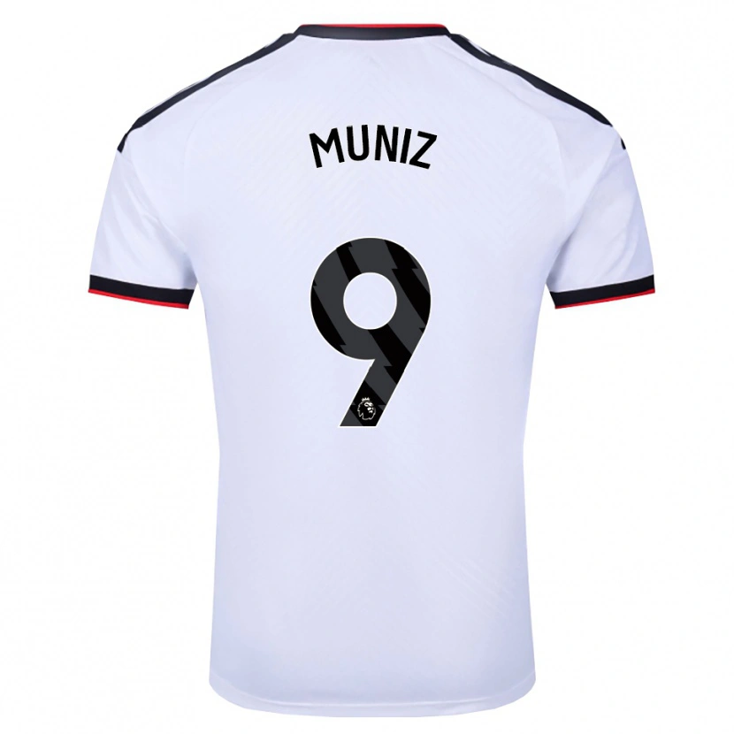 Danxen Women Rodrigo Muniz #9 White Black Red Home Jersey 2026/27 T-Shirt