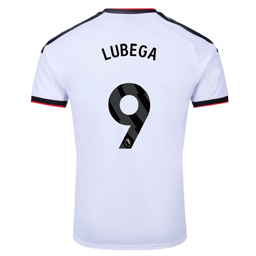 Danxen Women Bashil Lubega #9 White Black Red Home Jersey 2026/27 T-Shirt