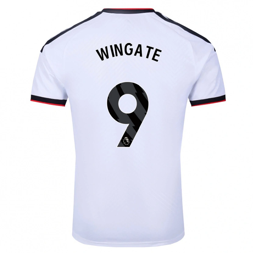Danxen Women Tom Wingate #9 White Black Red Home Jersey 2026/27 T-Shirt