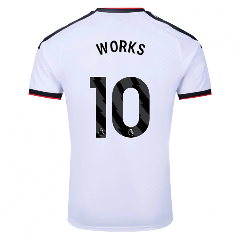 Danxen Women Terrell Works #10 White Black Red Home Jersey 2026/27 T-Shirt