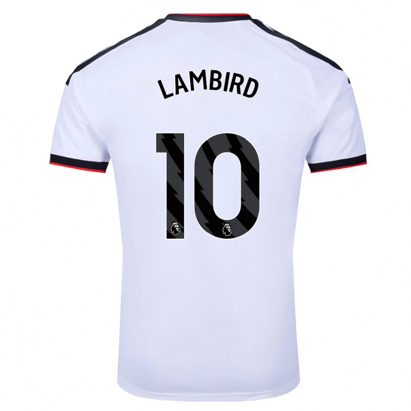 Danxen Women Lilly Lambird #10 White Black Red Home Jersey 2026/27 T-Shirt