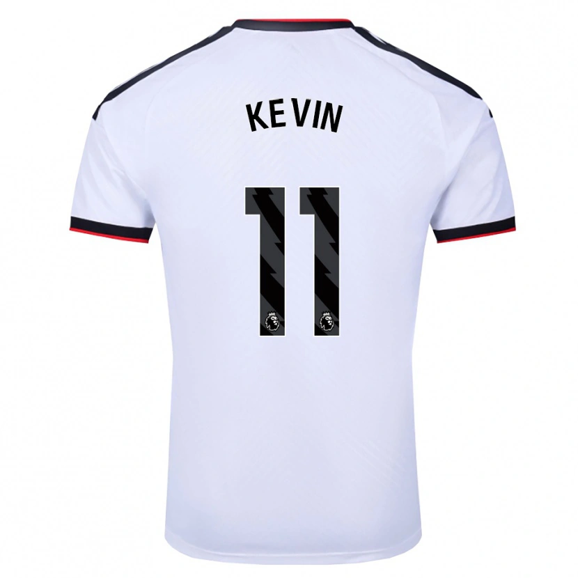 Danxen Women Kevin Santos Lopes De Macedo #11 White Black Red Home Jersey 2026/27 T-Shirt