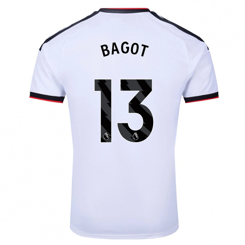 Danxen Women Matthew Bagot #13 White Black Red Home Jersey 2026/27 T-Shirt