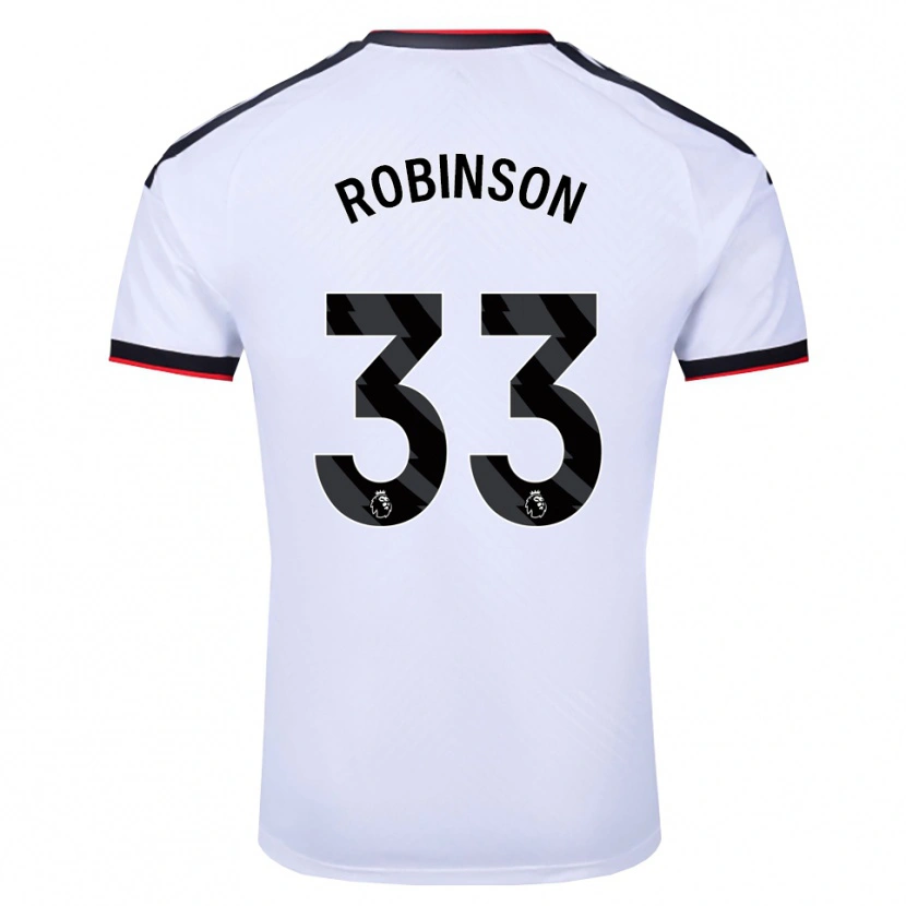 Danxen Women Antonee Robinson #33 White Black Red Home Jersey 2026/27 T-Shirt