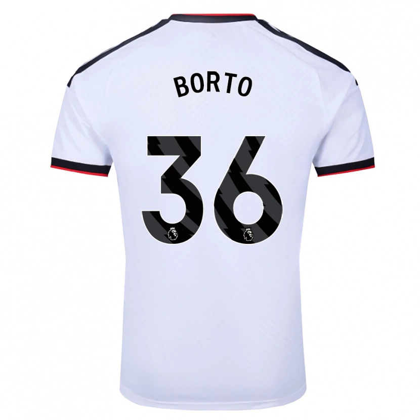Danxen Women Alex Borto #36 White Black Red Home Jersey 2026/27 T-Shirt