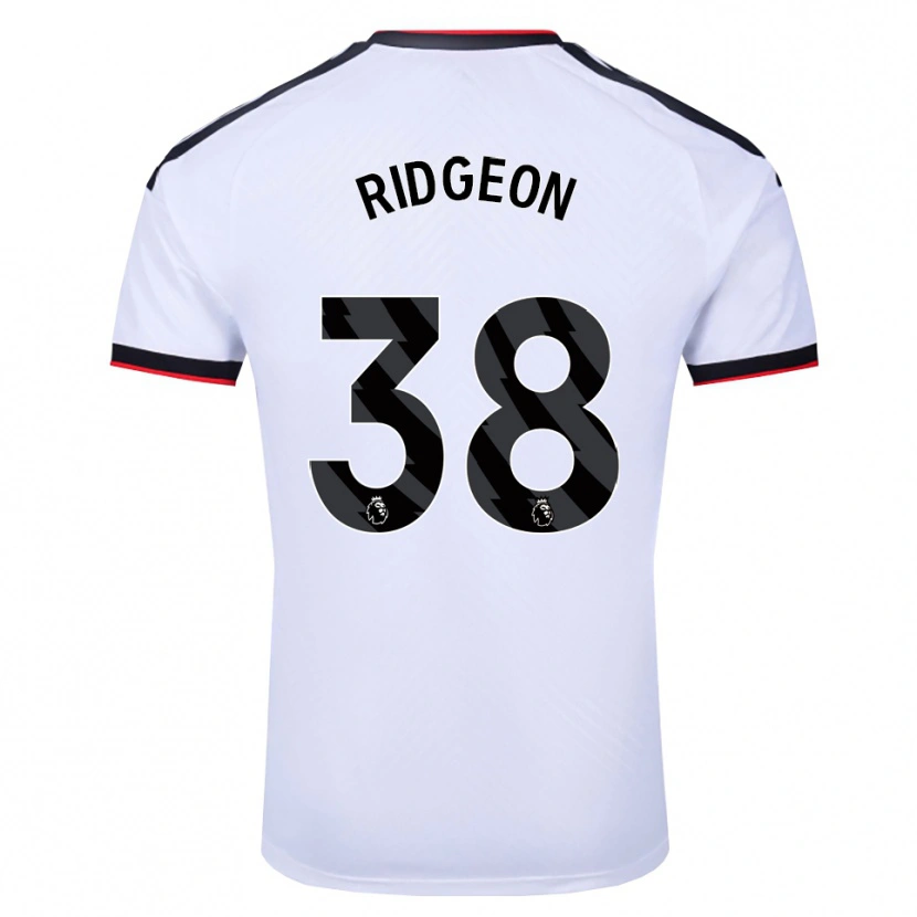 Danxen Women Seth Ridgeon #38 White Black Red Home Jersey 2026/27 T-Shirt