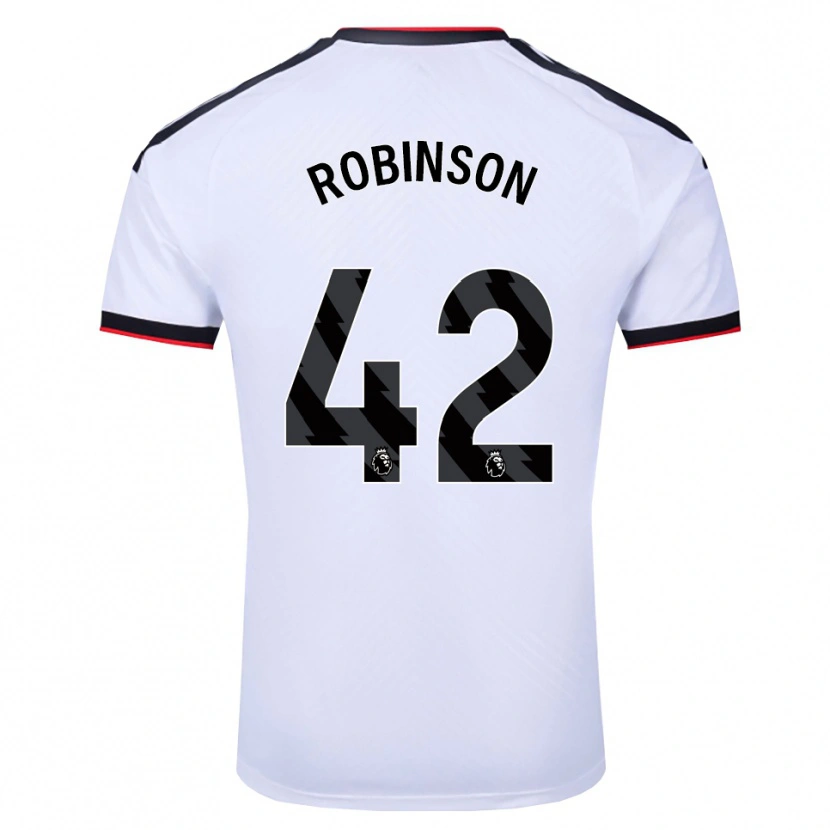 Danxen Women Charlie Robinson #42 White Black Red Home Jersey 2026/27 T-Shirt