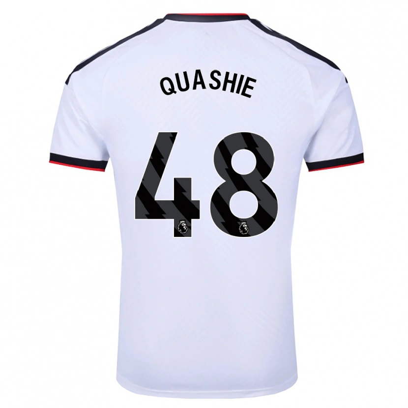 Danxen Women Jayden Quashie #48 White Black Red Home Jersey 2026/27 T-Shirt