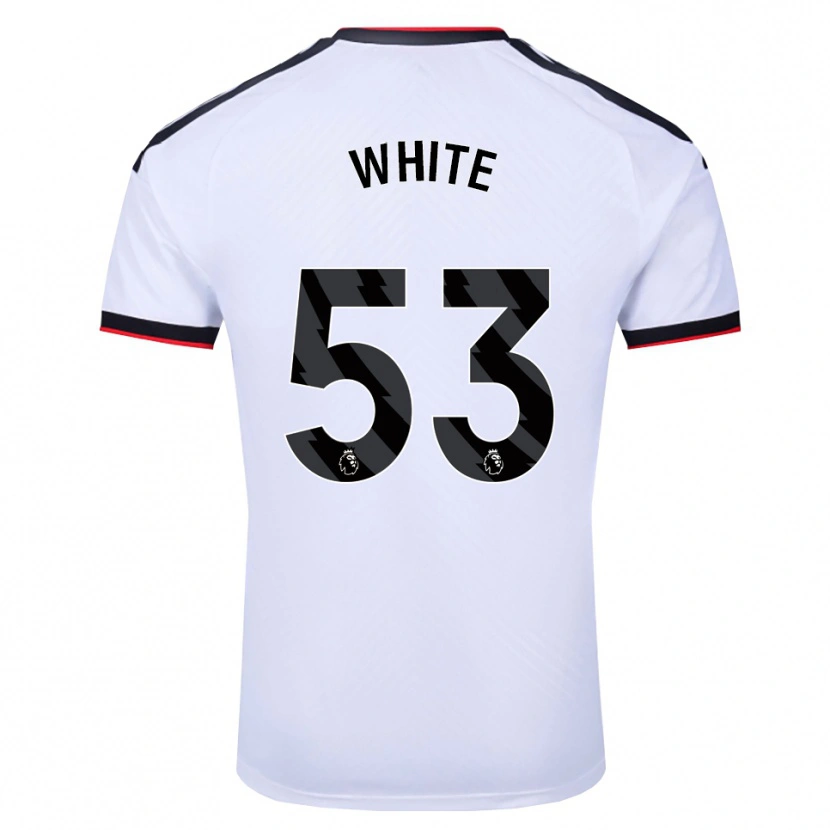 Danxen Women Alfie White #53 White Black Red Home Jersey 2026/27 T-Shirt