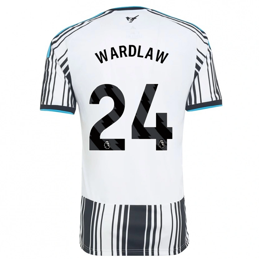 Danxen Women Charlotte Wardlaw #24 Sky Blue Black White Home Jersey 2026/27 T-Shirt