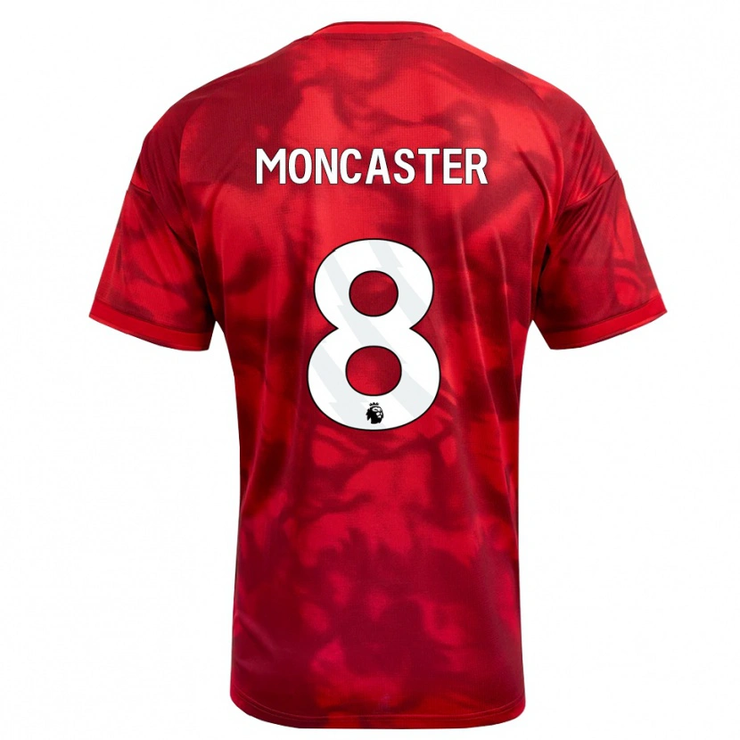Danxen Women Mai Moncaster #8 Crimson White Home Jersey 2026/27 T-Shirt