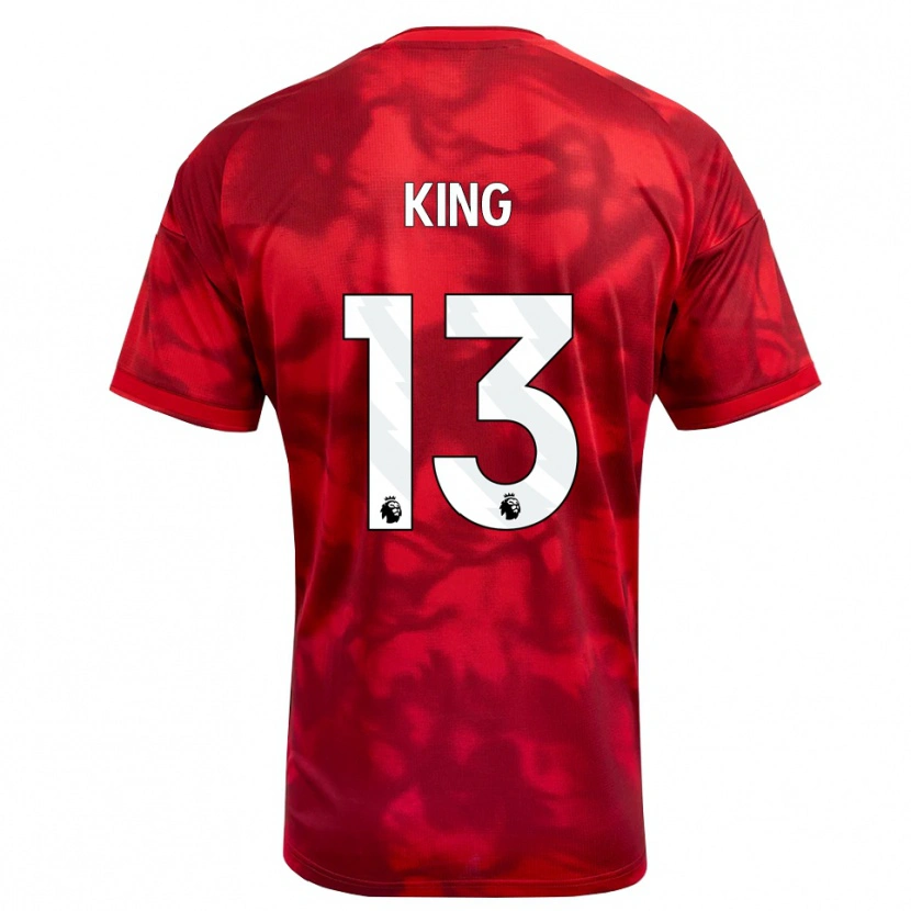 Danxen Women Leo King #13 Crimson White Home Jersey 2026/27 T-Shirt