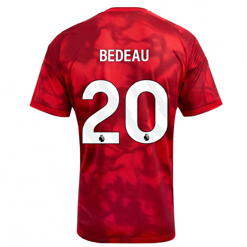 Danxen Women Naomi Bedeau #20 Crimson White Home Jersey 2026/27 T-Shirt