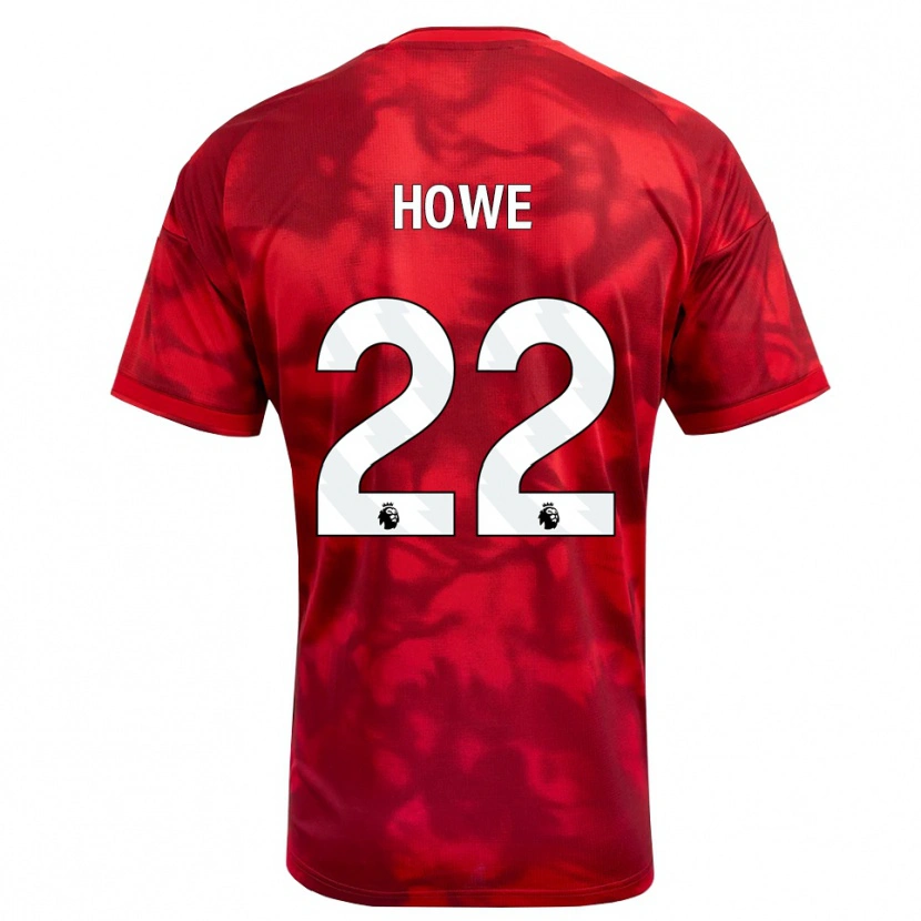 Danxen Women Casey Howe #22 Crimson White Home Jersey 2026/27 T-Shirt