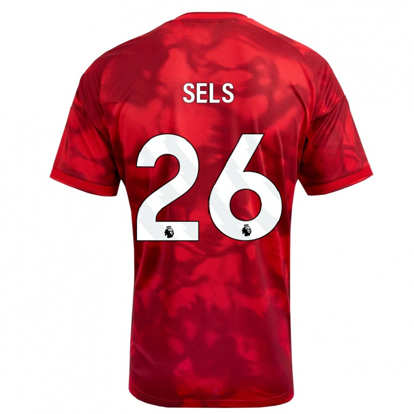 Danxen Women Matz Sels #26 Crimson White Home Jersey 2026/27 T-Shirt