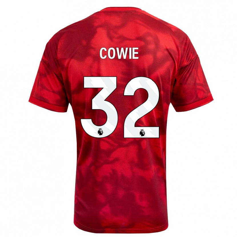 Danxen Women Abi Cowie #32 Crimson White Home Jersey 2026/27 T-Shirt