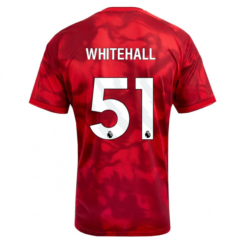 Danxen Women Archie Whitehall #51 Crimson White Home Jersey 2026/27 T-Shirt