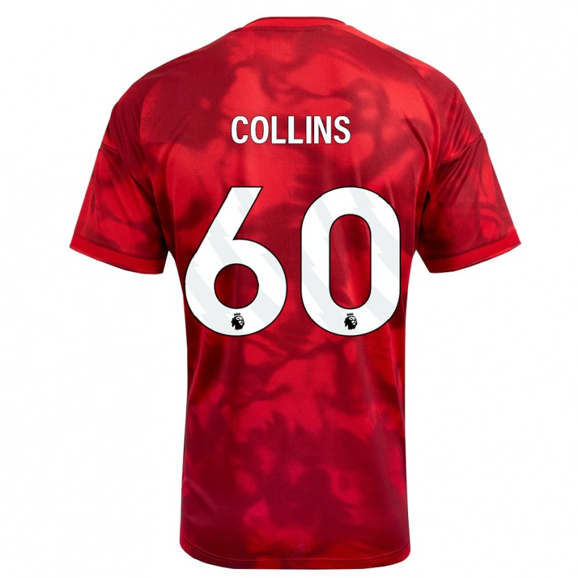 Danxen Women Sam Collins #60 Crimson White Home Jersey 2026/27 T-Shirt