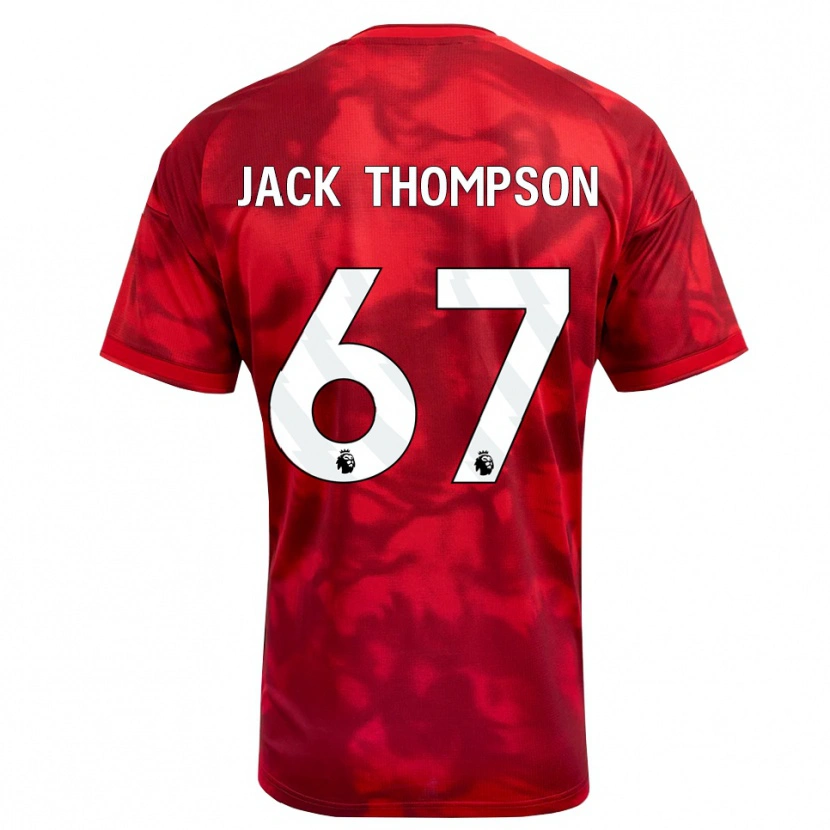 Danxen Women Jack Thompson #67 Crimson White Home Jersey 2026/27 T-Shirt