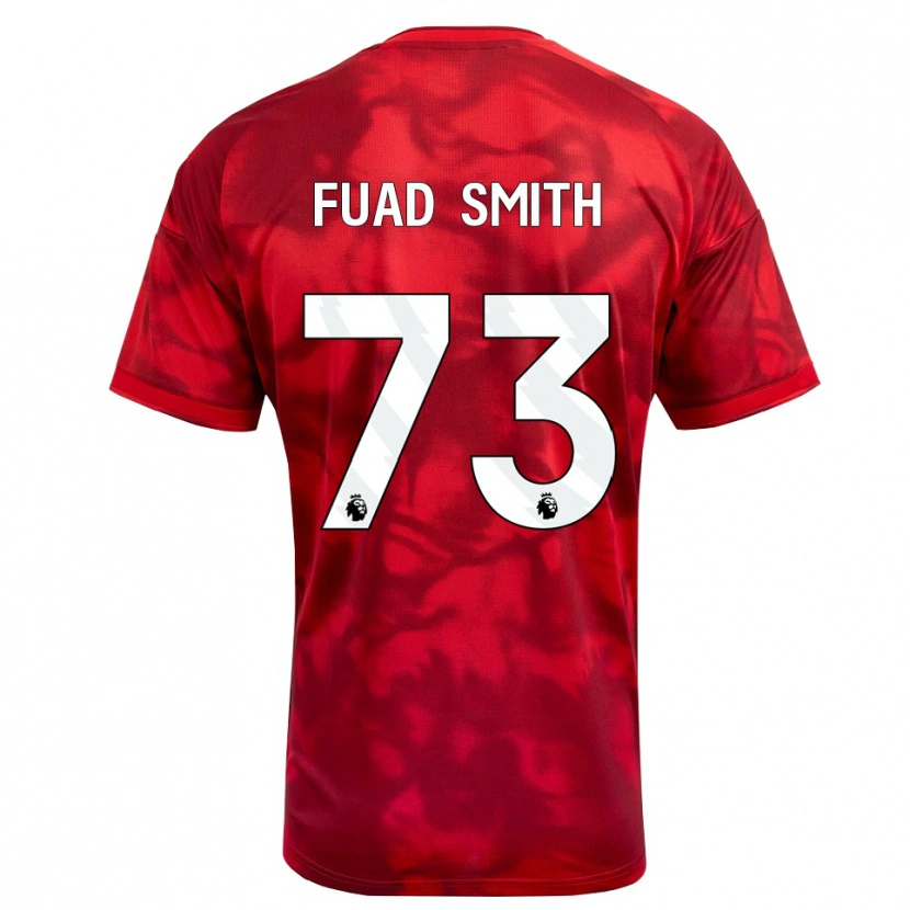 Danxen Women Fuad Smith #73 Crimson White Home Jersey 2026/27 T-Shirt