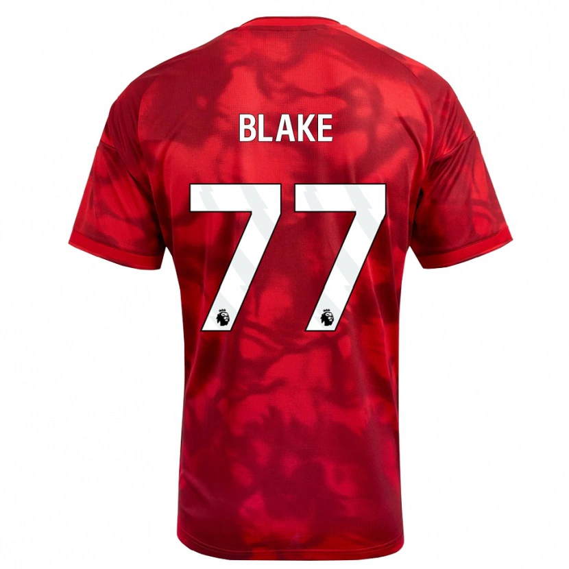 Danxen Women Zyan Blake #77 Crimson White Home Jersey 2026/27 T-Shirt